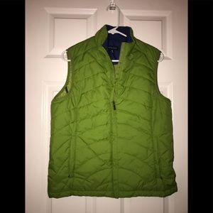 Land’s End green winter vest